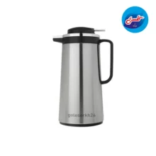 فلاسک شیشه دار یونیک 1.6 لیتر بدنه استیل