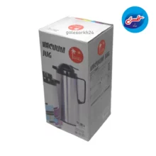 فلاسک الغمه شیشه دار بدنه استیل 1/6