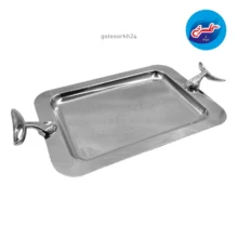 سینی استیل ام تی جی بزرگ هلالی