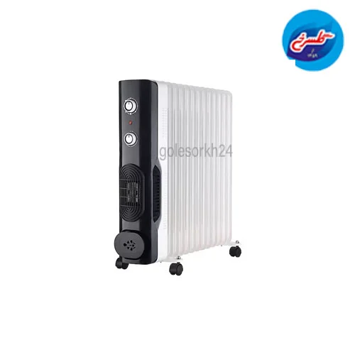 1 (3) شوفاژ برقی آوکس 13پره فن دار