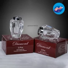 نمکدان جفتی آکرولیک مدل دیاموند