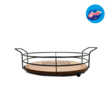 سینی گرد کوچک مفتولی کی بی