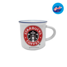 قهوه خوری سرامیکی مدل STARBUCKS (۶ عدد)