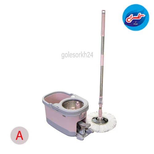 سطل و تی نظافت یونیک چرخدار 2504