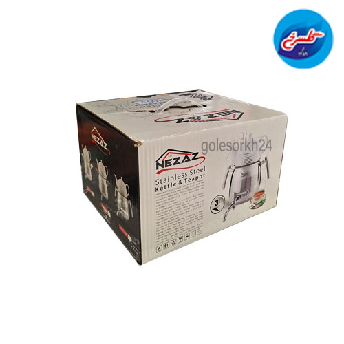 کتری تک شیردار نزاز 3 لیتر کد 3003