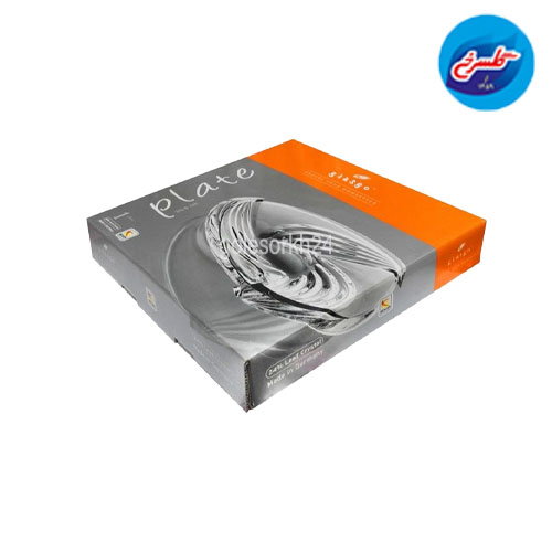 دیس میوه خوری کریستال قرمز گلاسکو