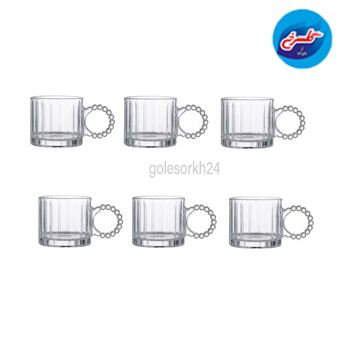لیوان دسته دار یوجینگ مروارید 5806-4