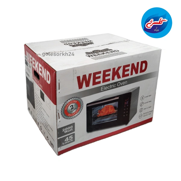 آون توستر ویکند مشکی مدل WK-2520B