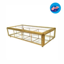 جعبه تی بگ شیشه ای L 8623 (باکس پذیرایی)