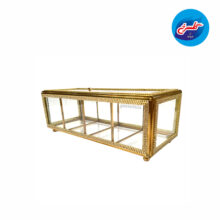 جعبه تی بگ شیشه ای 8449 (باکس پذیرایی)