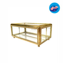 جعبه تی بگ شیشه ای 8267 (باکس پذیرایی)