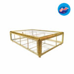 جعبه تی بگ شیشه ای XL 8623 (باکس پذیرایی)