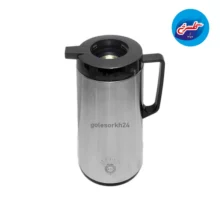 فلاسک الغمه شیشه دار بدنه استیل 1/6