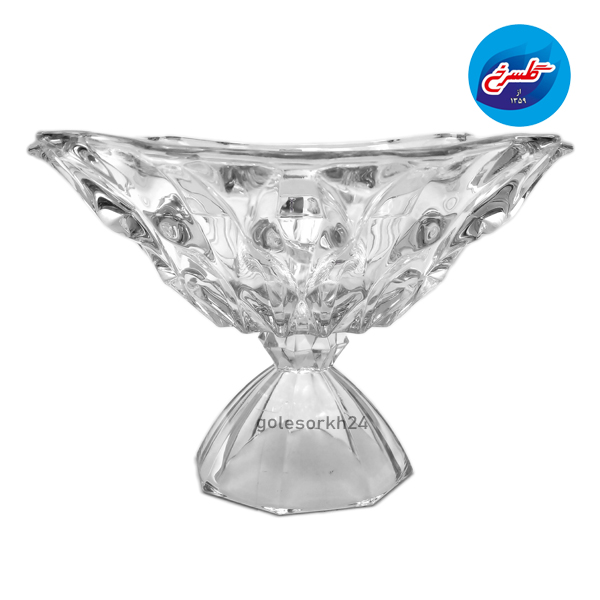 کاسه پایه دار این کریستال (Inn Crystal) مدل تیتانو