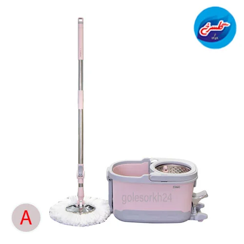 سطل و تی نظافت یونیک چرخدار 2504