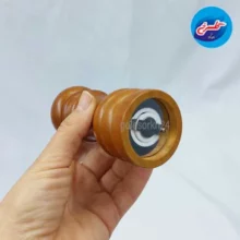 آسیاب فلفل چوبی کوچک قهوه ای