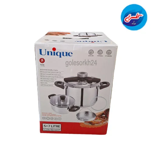 زودپز دوقلو یونیک 5 و 7 لیتری مدل 6033