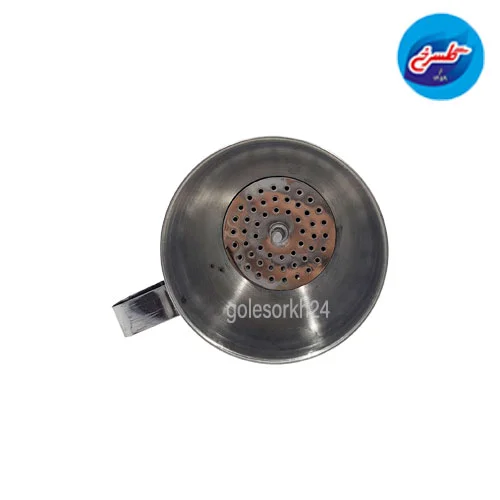 قیف استیل متوسط صافی دار