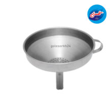 قیف استیل تی اس بست صافی دار بزرگ