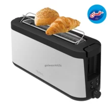 توستر نان استیل مشکی تفال مدل TL430
