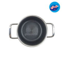 قابلمه استیل سارینوکس کف لیزری سایز 16