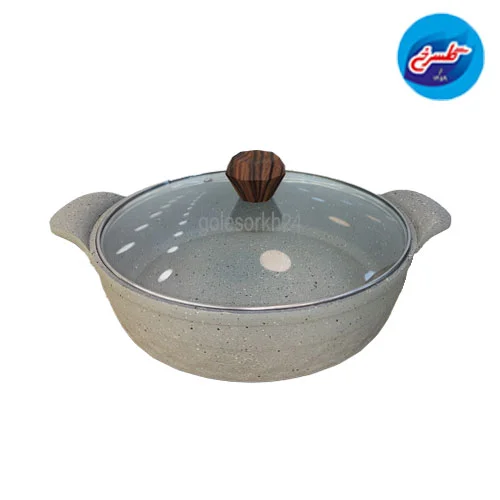 سرویس قابلمه چدن رایتون 8پ طوسی