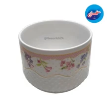 ظرف سه تکه یخچالی سرامیک گل رز
