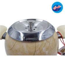 کتری قوری شیردار نزاز سفید مدل 3025