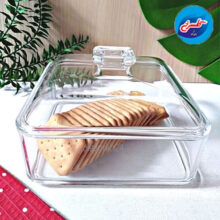 بیسکوییت خوری اکرولیک مربع