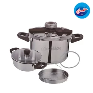 زودپز دوقلو یونیک 5 و 7 لیتری مدل 6033