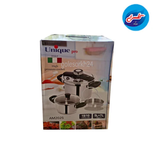 زودپز دوقلو یونیک پرو 5 و 7 لیتر مدل AM2025