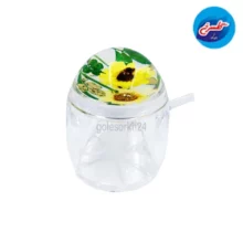 مرباخوری آکرولیک بزرگ درب گلدار