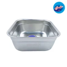 سرویس لگن استیل مربع