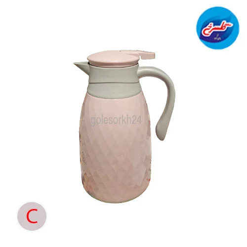 فلاسک گلدن استار شیشه دار 1 لیتر