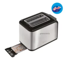 توستر نان استیل مشکی تفال مدل TT410D10