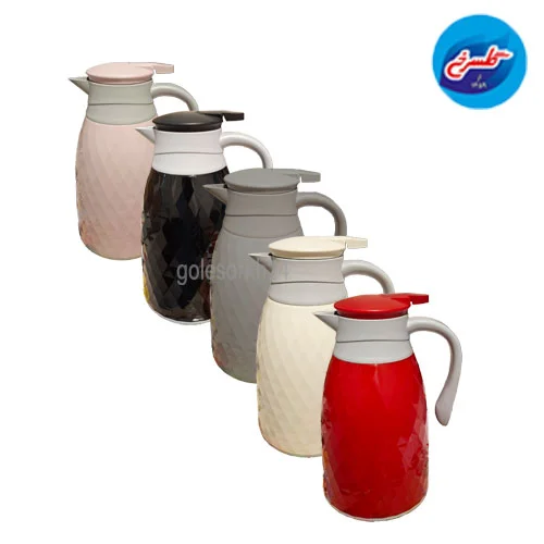 فلاسک گلدن استار شیشه دار 1 لیتر