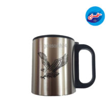 لیوان استیل درب دار