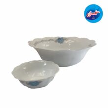 سرویس 26 پارچه مانوشا گرد فیروزه