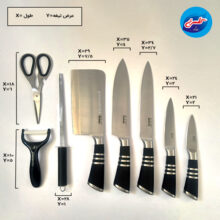 سرویس چاقوی آشپزخانه رومانتیک هوم