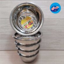 لگن استیل رنده دار Beauty ( 5 عددی )