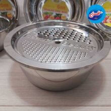 لگن استیل رنده دار Beauty ( 5 عددی )