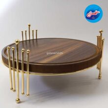 کاپ کیک چوبی استند دار کوچک